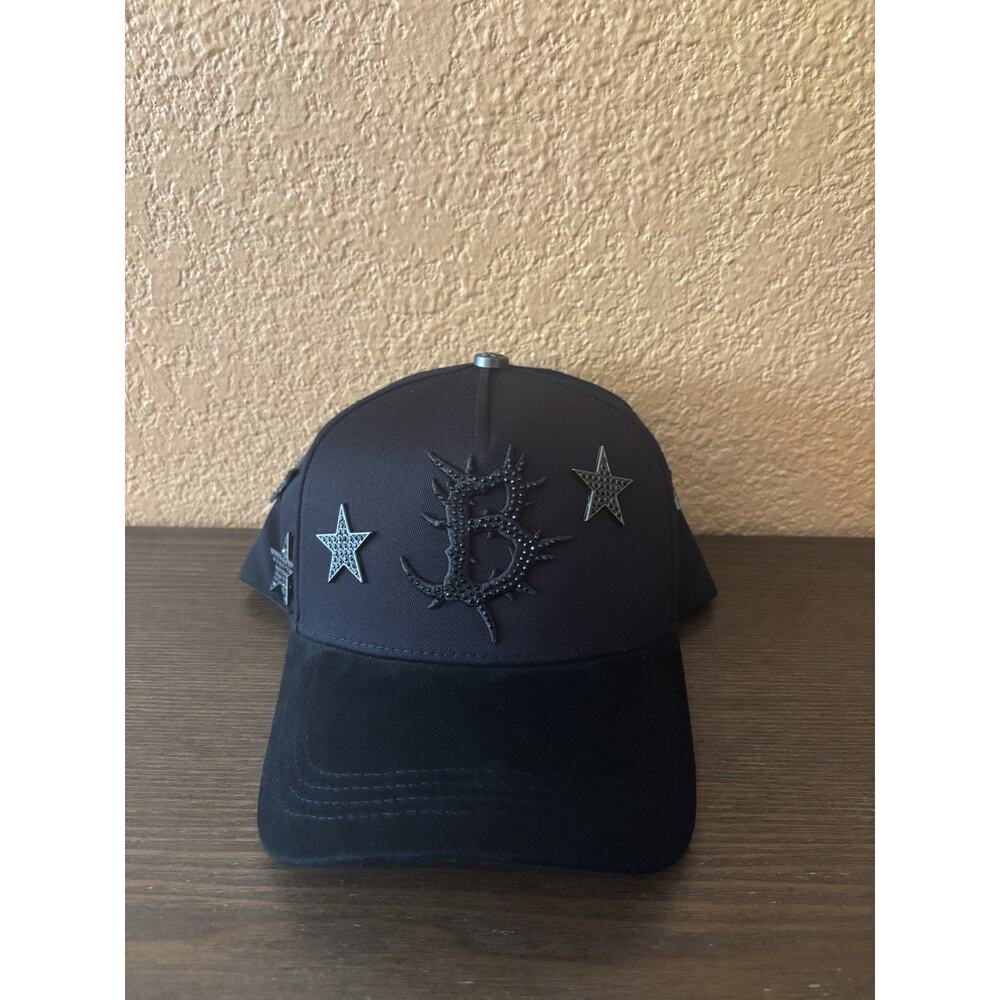 Barbas Hats Dark Nebula Adjustable Snapback Black Authentic